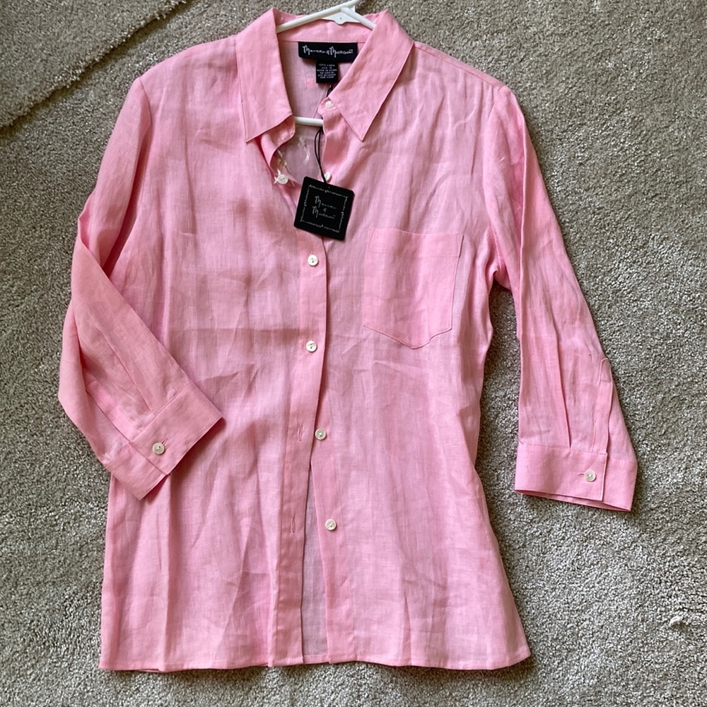 Mercer & Madison Light Pink Button Down Shirt